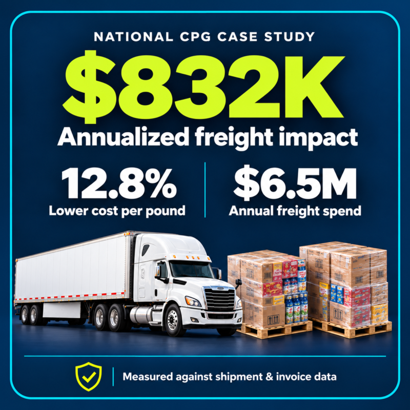 Annualized Freight Impact Case Study